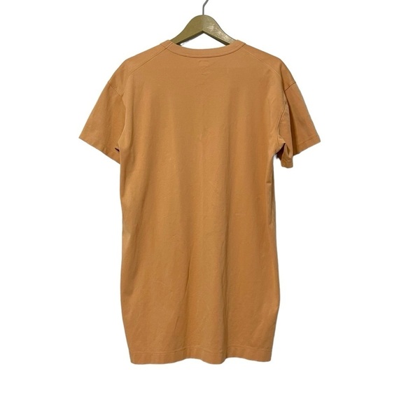 Uniqlo U Orange Tee Shirt Dress Size Small - Picture 2 of 6